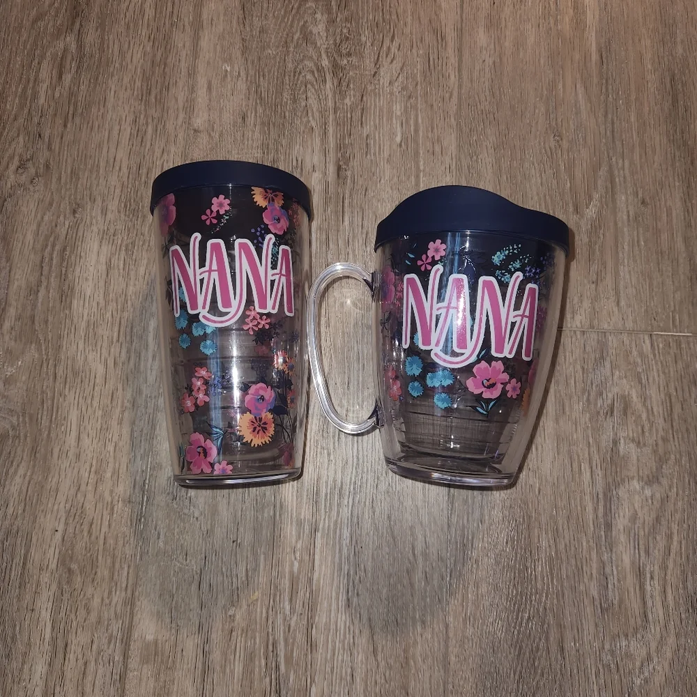 Floral Nana Tumbler and Mug Set - Picture 1 of 6